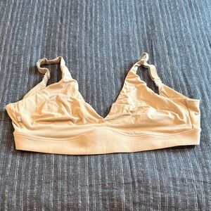 Harper Wilde Plunge Adjustable Bralettes in Beige size XL
